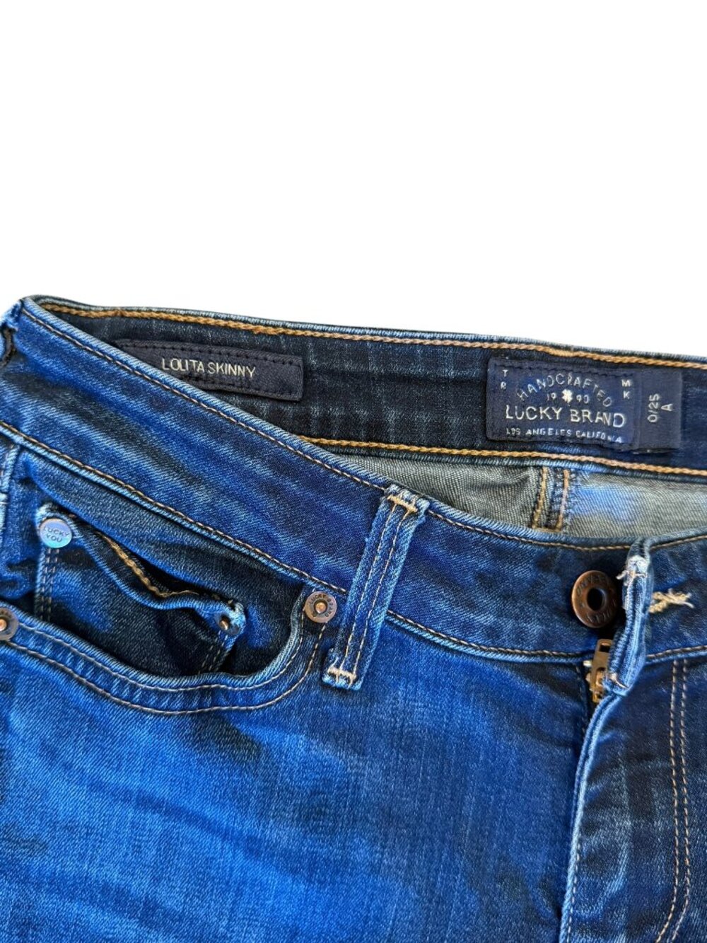 Lucky Brand Lolita Skinny Jeans – Size 0 / 25 - Picture 5 of 6